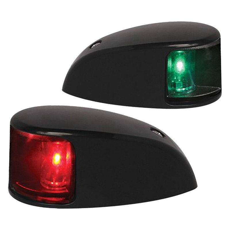 Hella Marine NaviLED Compact Deckmount Port & Starboard Navigation Light Pair, 2NM, 12/24V, IP67