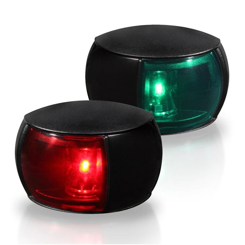 Hella Marine NaviLED Compact Deck Mount Sidelight Pair, 2NM, Multivolt 9-32V, IP67