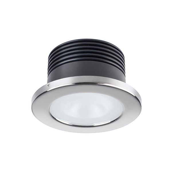 Quick Marine - Chiara DL85 LED Downlight (Warm White/Red, 10/30V, 6W, Stainless Steel) (FASP2872X16CE00)