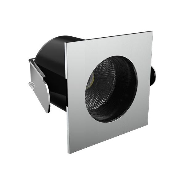 Quick Marine - Palladio Q70 LED Downlight (Daylight, 7W, 10/30V, Stainless Steel 55B) (FASP5561X21BA00)