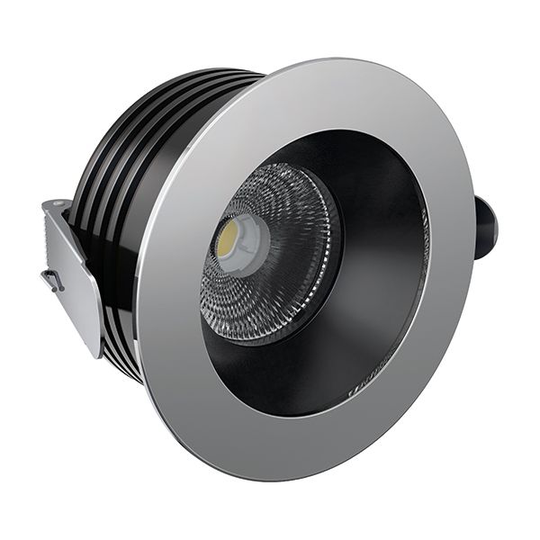 Quick Marine - Palladio R105 LED Downlight (Warm White, 13W, 10/30V, Stainless Steel 55B) (FASP5511X22BA00)