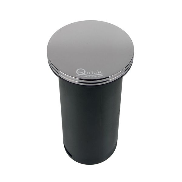 Quick Marine - Secret Flat OD 6W LED Retractable Lamp (Warm White, 10/30V, Stainless Steel) (FASP6594X12CF00)
