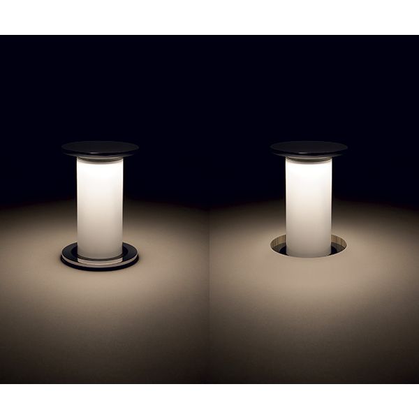 Quick Marine - Secret Flat OD 6W LED Retractable Lamp (Warm White, 10/30V, Stainless Steel) (FASP6594X12CF00)