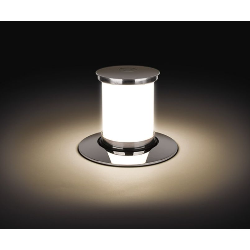 Quick Marine - Secret Light L 6W LED Retractable Lamp (RGBW QNN, 12V, Stainless Steel) (FASP6644X18AA00)