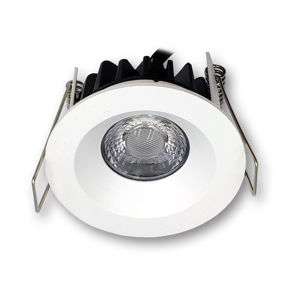 Mega LED - Voula LED Downlight - 7W, 600 Lumens, Warm White 3000K, 10-30V DC, Aluminum Housing