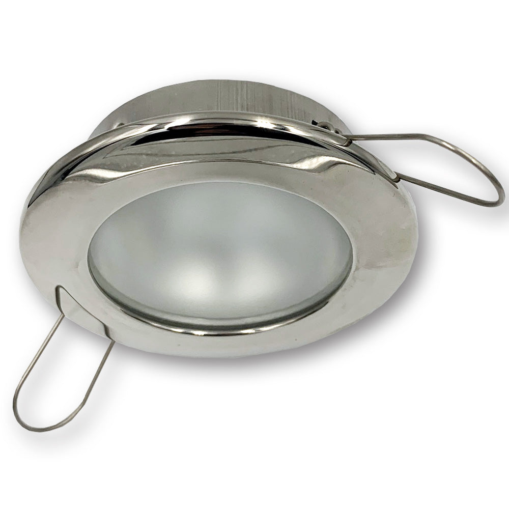 Mega LED - Lakka Downlight Fixture - Frosted Glass, For G4 Bulbs