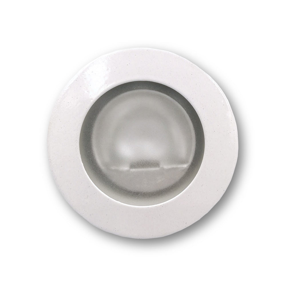 Mega LED - Parga LED Downlight - Stainless Steel 316 Bezel, For G4 LED Bulb, White Finish