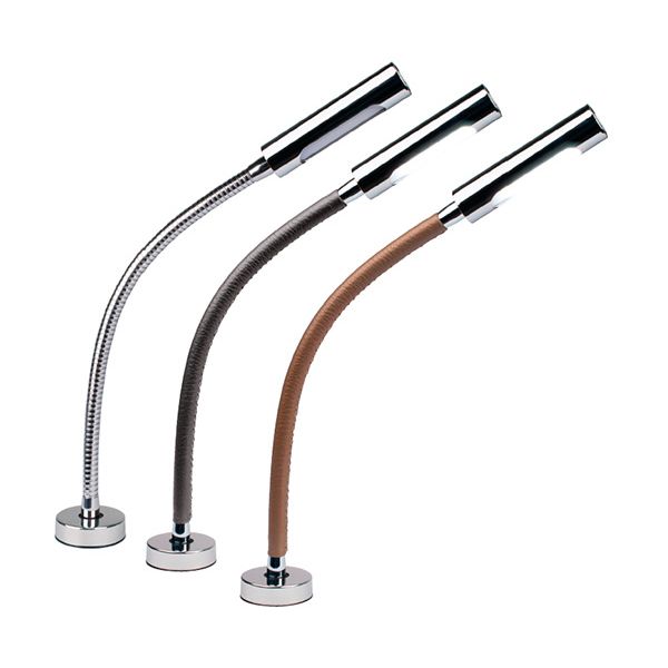 Quick Marine - Califfa RD30 LED Reading Light (Daylight, 10/30V, Dark Brown, Stainless Steel) (FASP27562C06A00)