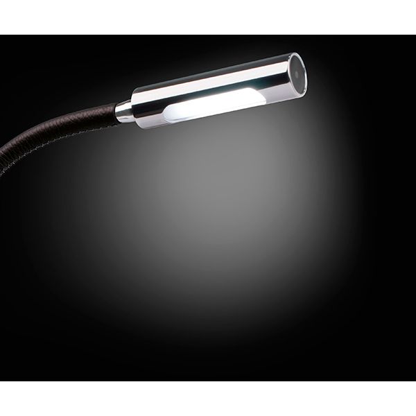 Quick Marine - Califfa RD30 LED Reading Light (Daylight, 10/30V, Dark Brown, Stainless Steel) (FASP27562C06A00)
