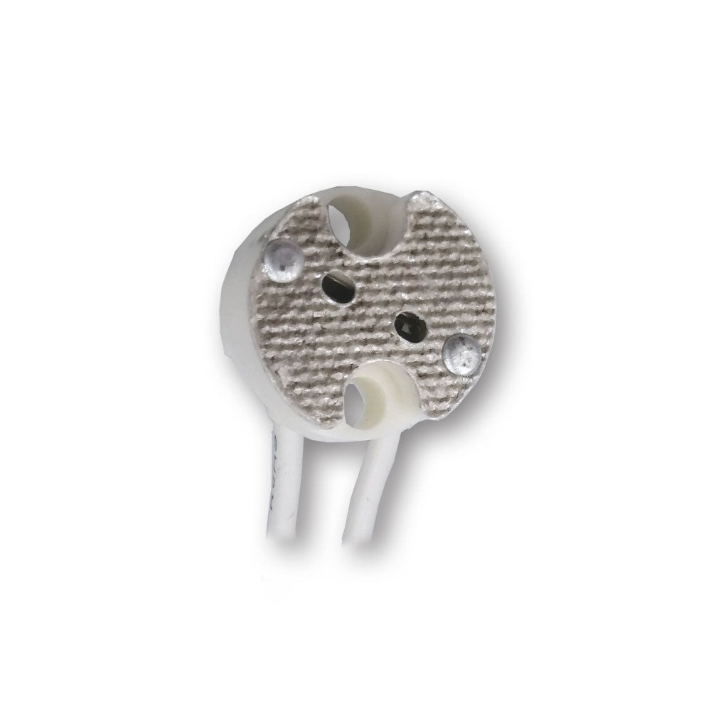 Mega LED - Ceramic Lamp Holder - For MR11/MR16 Bulbs (30313)