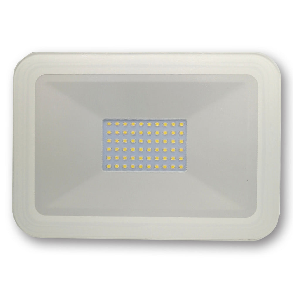 Mega LED - LED Flood Light - Ultra Slim Type Multi SMD LED, 50W, 4000 Lm, 220V AC (30083-AC)