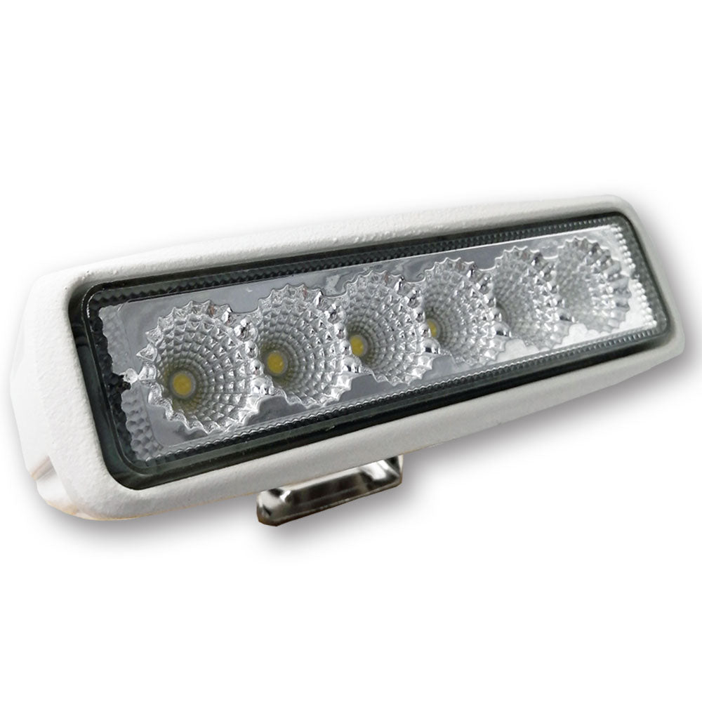 Mega LED - LED Spread Light - 18W, 1320 Lumens, 6 x 3W LED, With Inox Bracket And Screws (30062-DC)