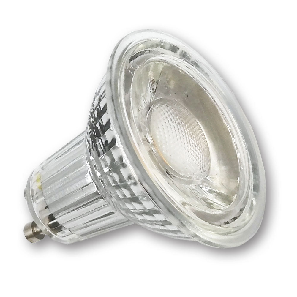 Mega LED - LED Replacement Bulb - GU10 Type, 5.0 Watt, 500 Lumens, 120V AC, Beam Angle 38º, 3000K (30082-2-120)
