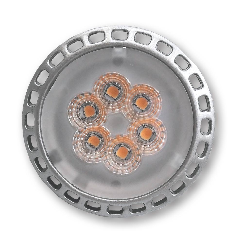 Mega LED - LED Replacement Bulb - MR16 Type, 5.5 Watt, 520 Lumens, 10-30V DC, Beam Angle 30º, Daylight 4200K (30616-DC)