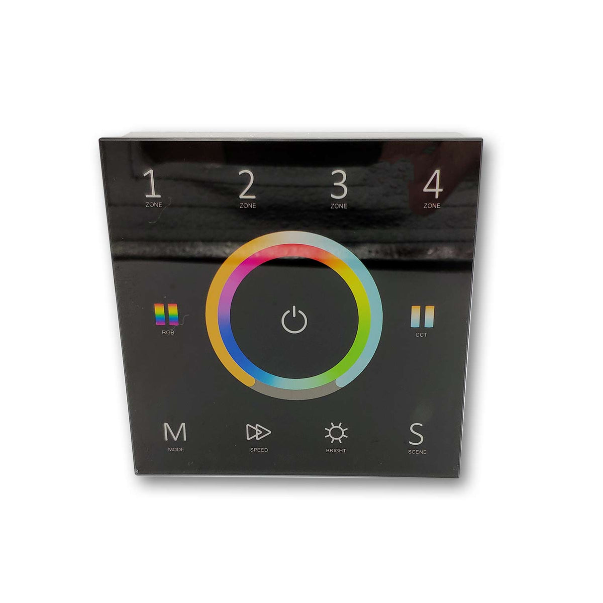 Mega LED - Wall RF Dimmer Controller - RGBW RF Digital Controller For The 32511 Controller (32515-B)