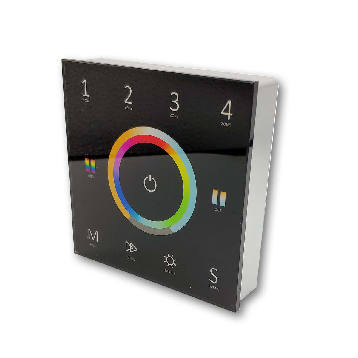 Mega LED - Wall RF Dimmer Controller - RGBW RF Digital Controller For The 32511 Controller (32515-B)