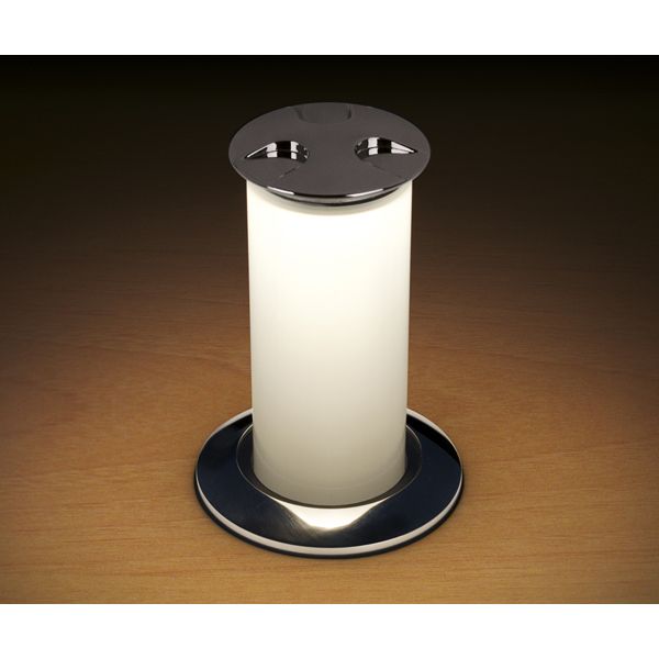 Quick Marine - Secret Light 3W LED Retractable Lamp (Daylight, 10/30V, Stainless Steel) (FASP3562X11CA00)
