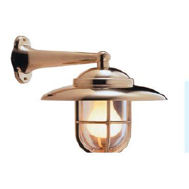 Mega LED - Docking Light - Wall Type, Nautical Style Light, From Chrome Plated, For E26/E27 Bulbs, IP55 (30105)
