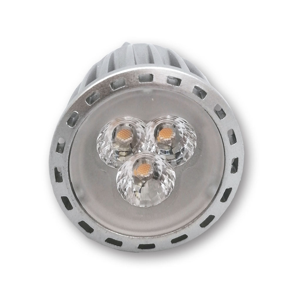 Mega LED - LED Replacement Bulb - MR11 Typ, 3.6 Watt, 315 Lumens, 10-30V DC, Beam Angle 30°, 3000K (30041)