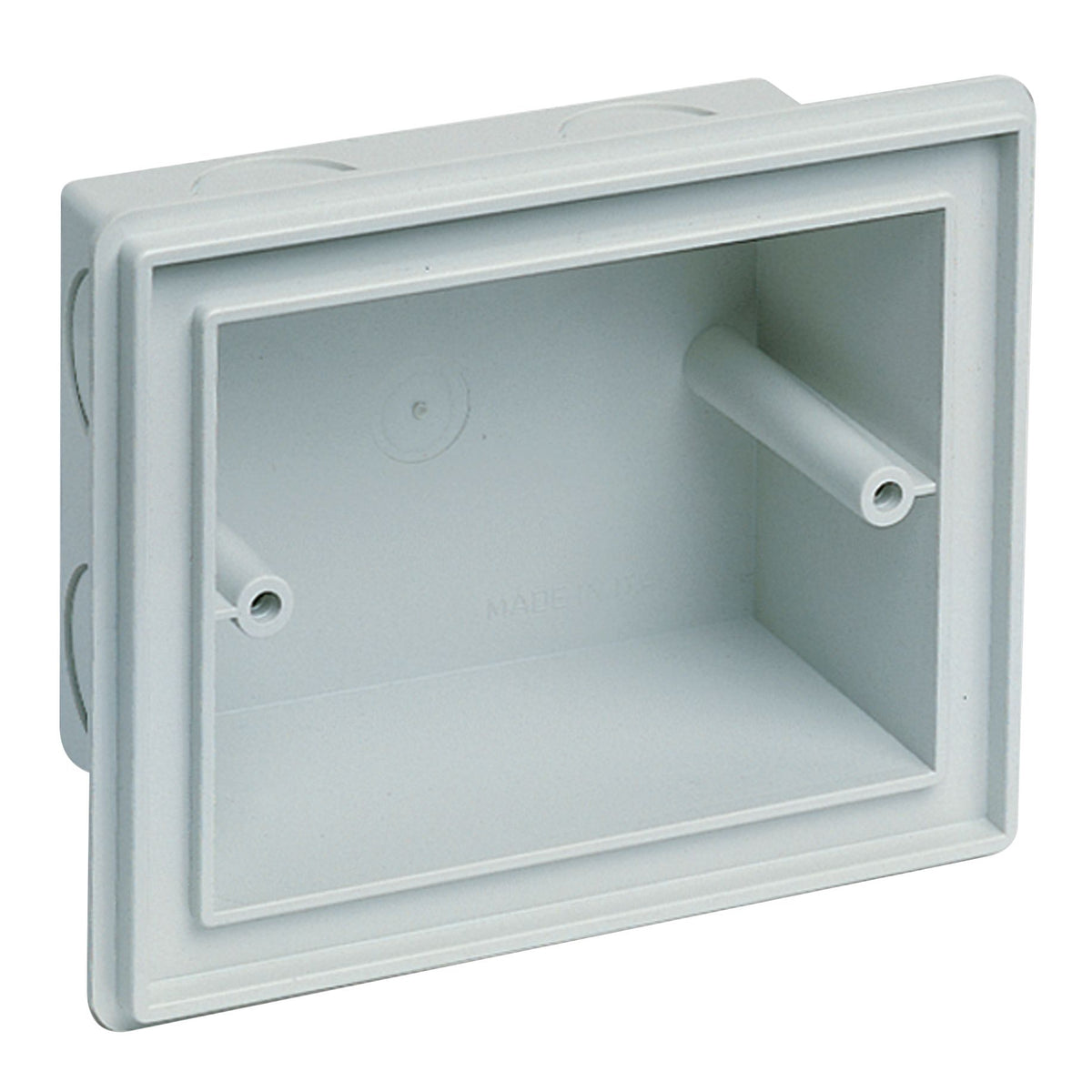 Vimar Flush Mounting Box, 3-Module, IP55, Plastic, Grey