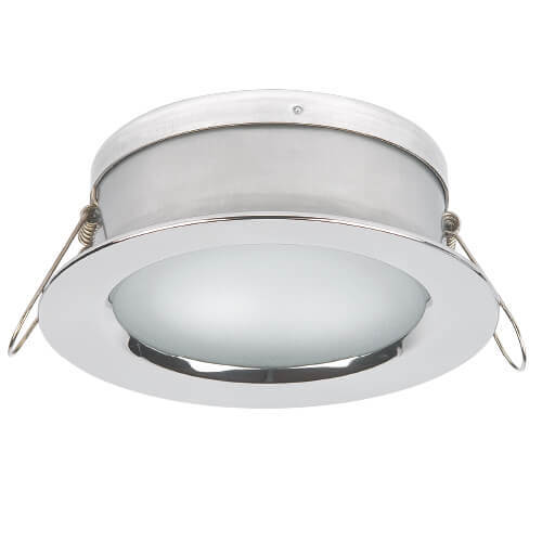 Imtra - A105 PowerLED Downlight - 10-40VDC, Polished Stainless Steel, Cool White/Blue, 4.7W, IP65 (ILIM65601)