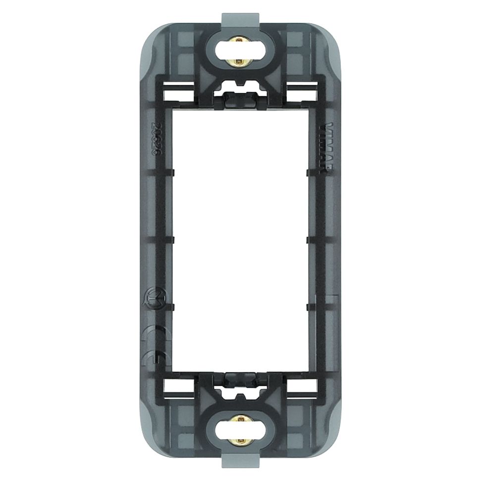 Vimar Eikon 1-Module Panel Mounting Frame, With Screws, Thermoplastic