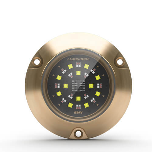 Lumishore - EOS SMX153 Underwater Light - RGBW (Color Changing), 36W, 10-30VDC, Bronze, IP68 (LM600316)