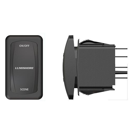 Lumishore - i-Connect Rocker Switch - 10-31V, IP67 (LM600318)