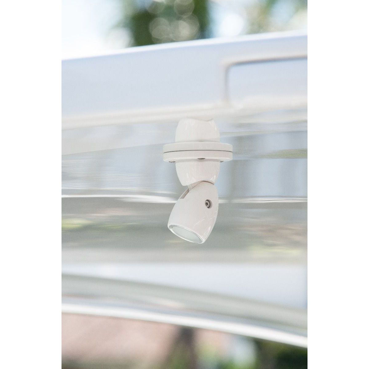 Lumitec GAI2 LED Positionable Light, 10-30V, 6W, IP67, Surface Mount, 5000K Cool White, White Housing, 340 lm