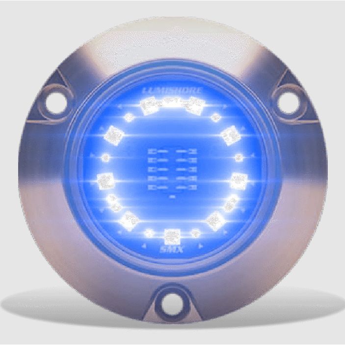 Lumishore - M-Series Supra SMX23 Underwater Light - White/Blue, 30W, 12VDC, Bronze (LM600313)
