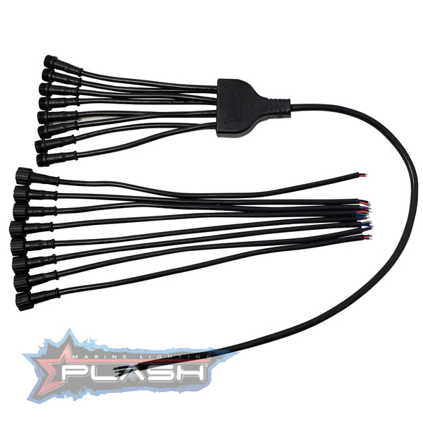 Plash - RGB Splitter - 8-Way (PW-8WAY-RGB)