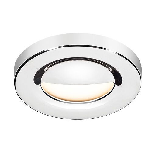 BCM - SAVANNAH 40 Courtesy Light - Polished SS, Blue, Screw Mount, 8-32V, IP66 (BCM3432B-40-4)
