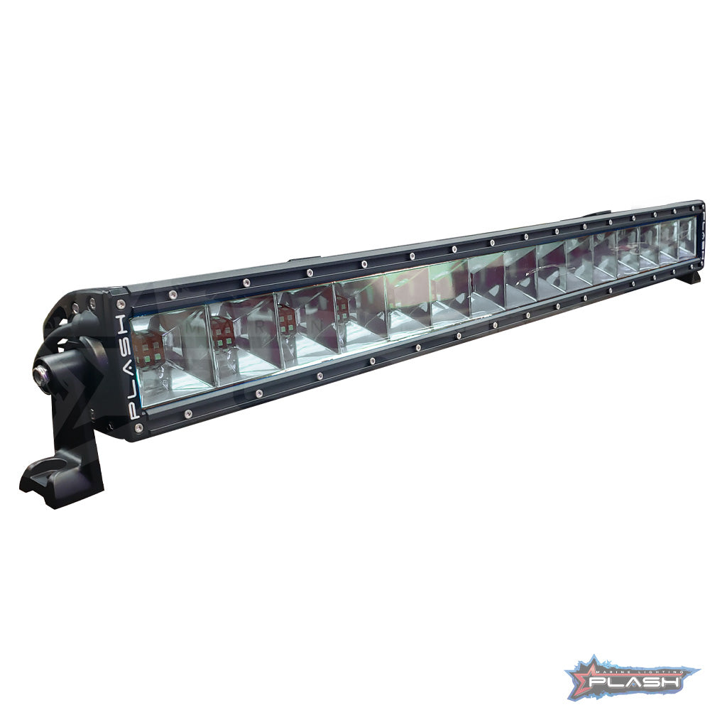 Plash - 30" Fishing Light Bar - 300W, Warm White, 3000K, 9-36V, IP69K, 18.336lm (XX-30-WW)