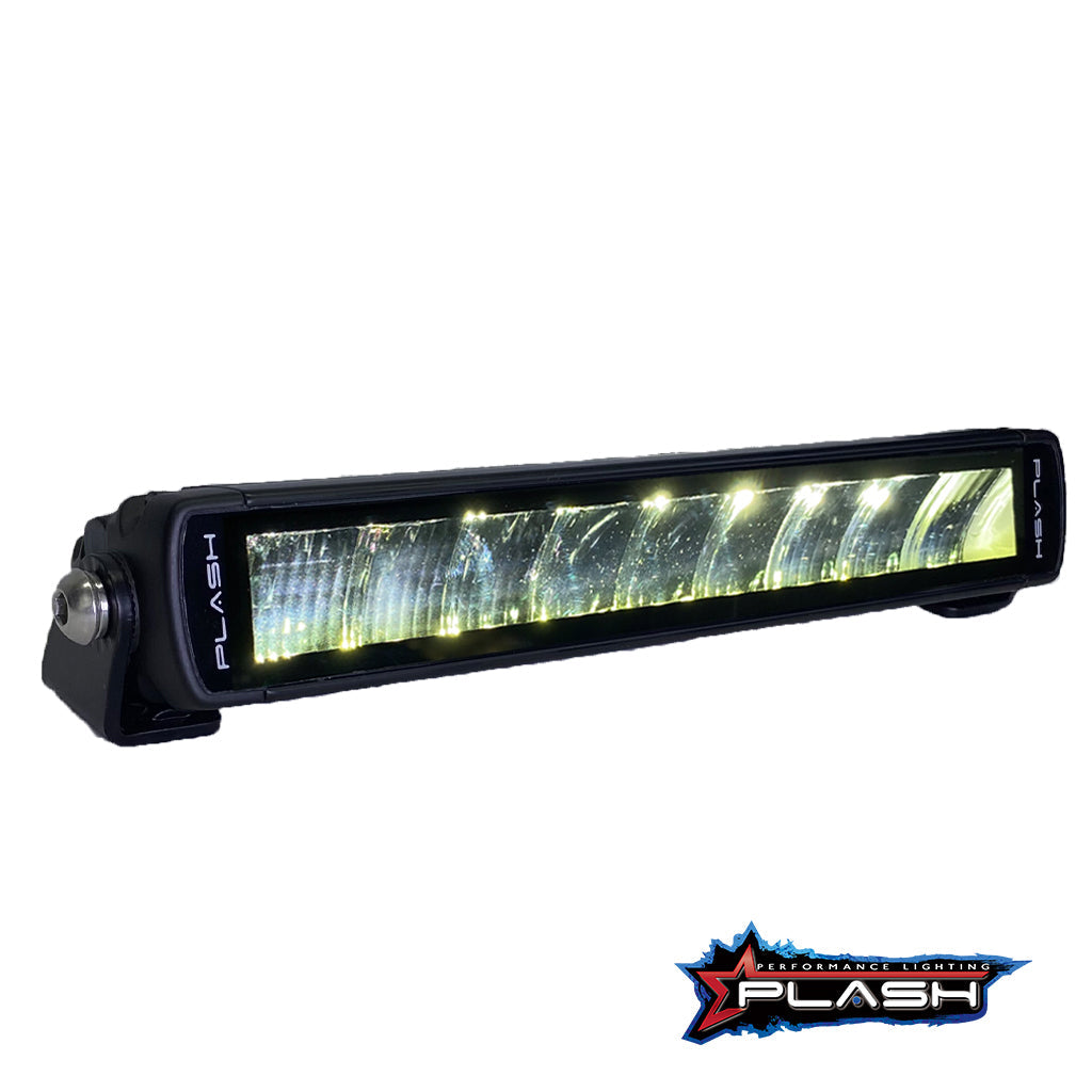 Plash - SRX2-Series 10" LED Light Bar - Black Housing, 45W, 6000K, Cool White, IP67, 9-32V, 3780lm (SRX2-10)