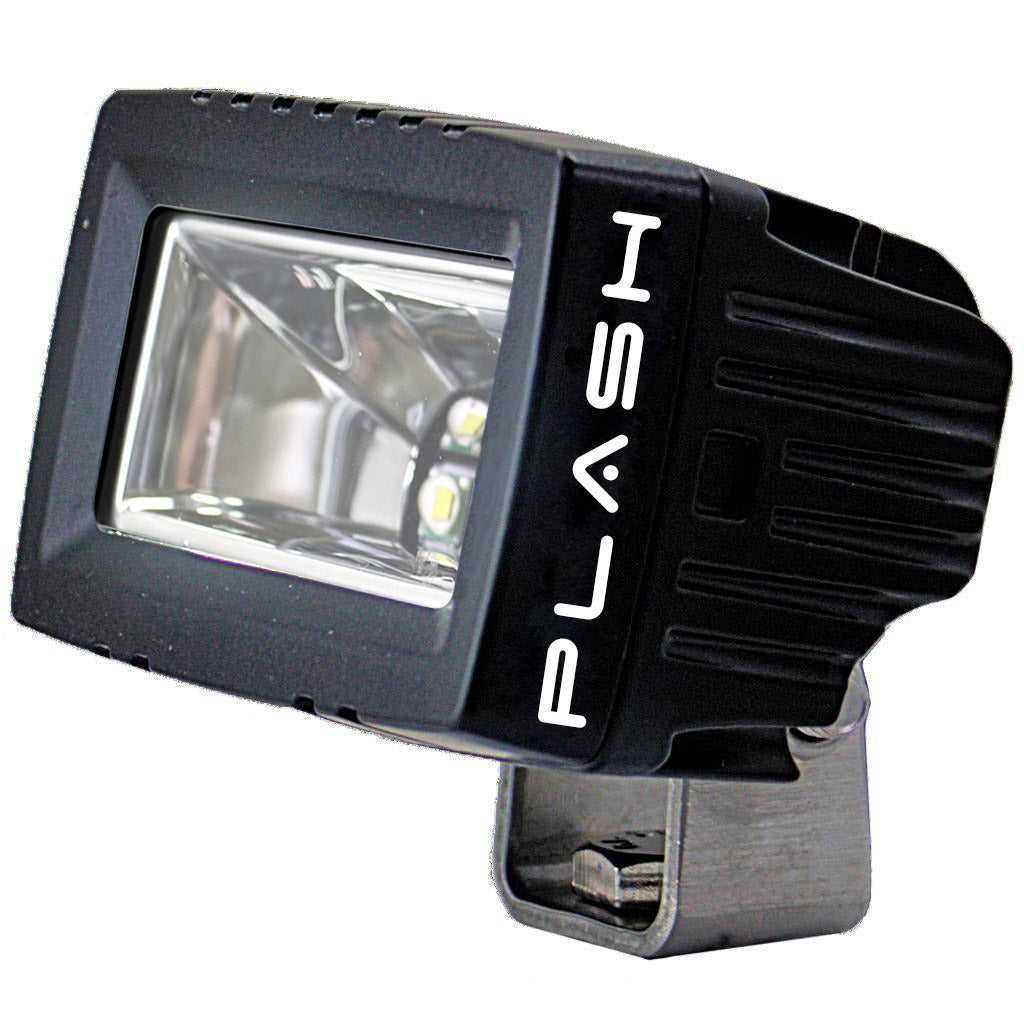 Plash - Low Profile LED Spreader Light - 120° Scene Flood, 20W, IP69K, 9-36V, 2600lm, 1.6A (20-LP-SC)