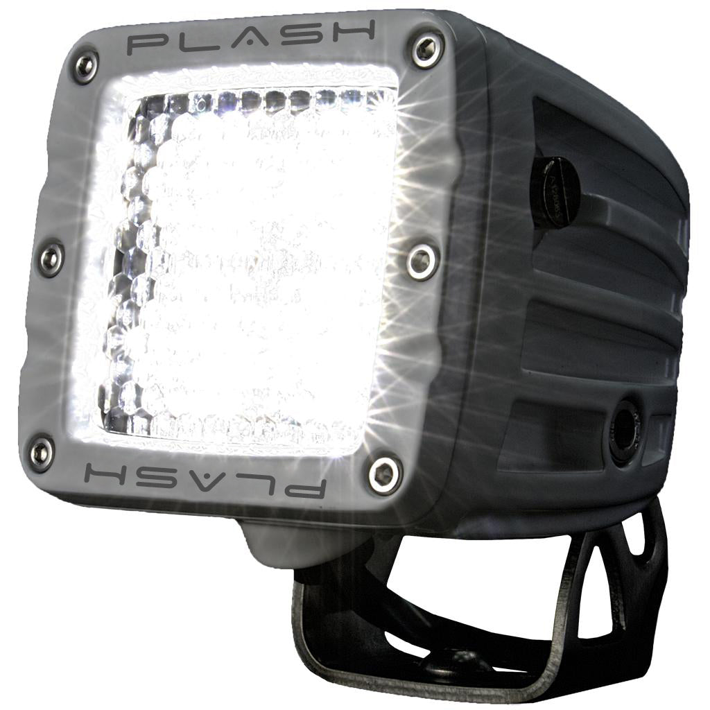 Plash - LED Spreader Light - 40W, 9-36V, IP69K, 6000K, Cool White