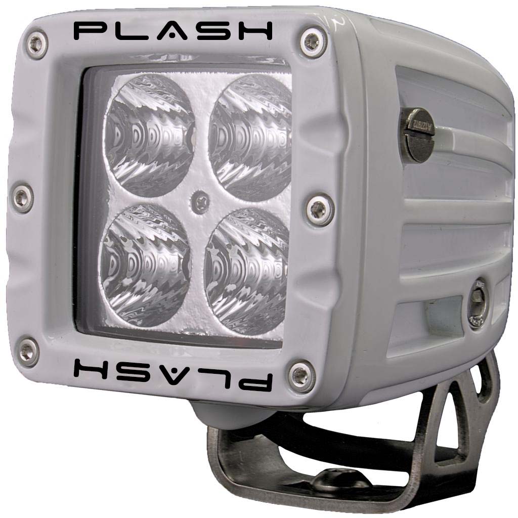 Plash - LED Spreader Light - 40W, 9-36V, IP69K, 6000K, Cool White