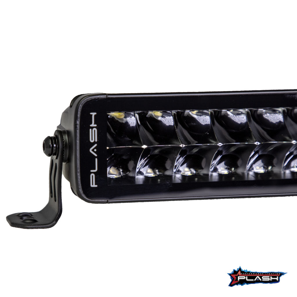 Plash - X2-Series 12" LED Light Bar - 9-32V, 120W, 6000K, Cool White, IP67
