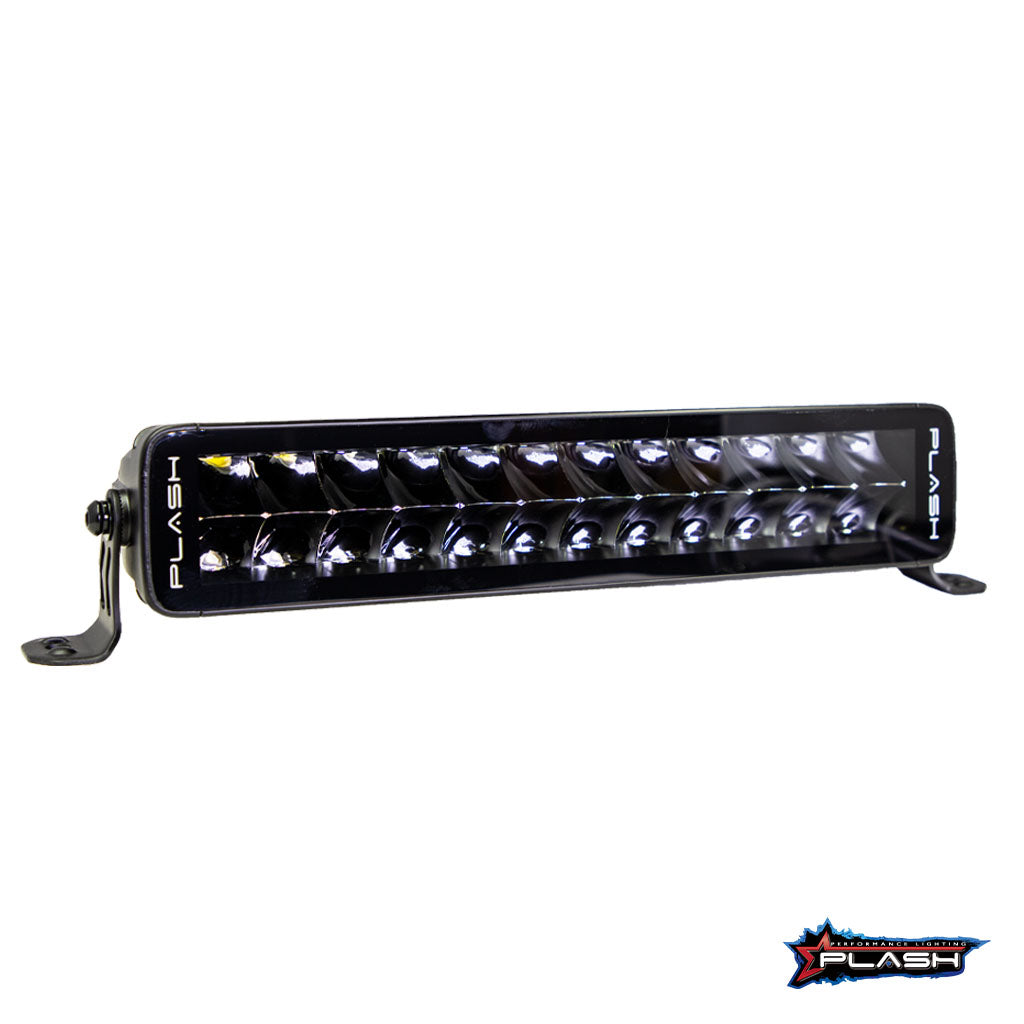 Plash - X2-Series 12" LED Light Bar - 9-32V, 120W, 6000K, Cool White, IP67