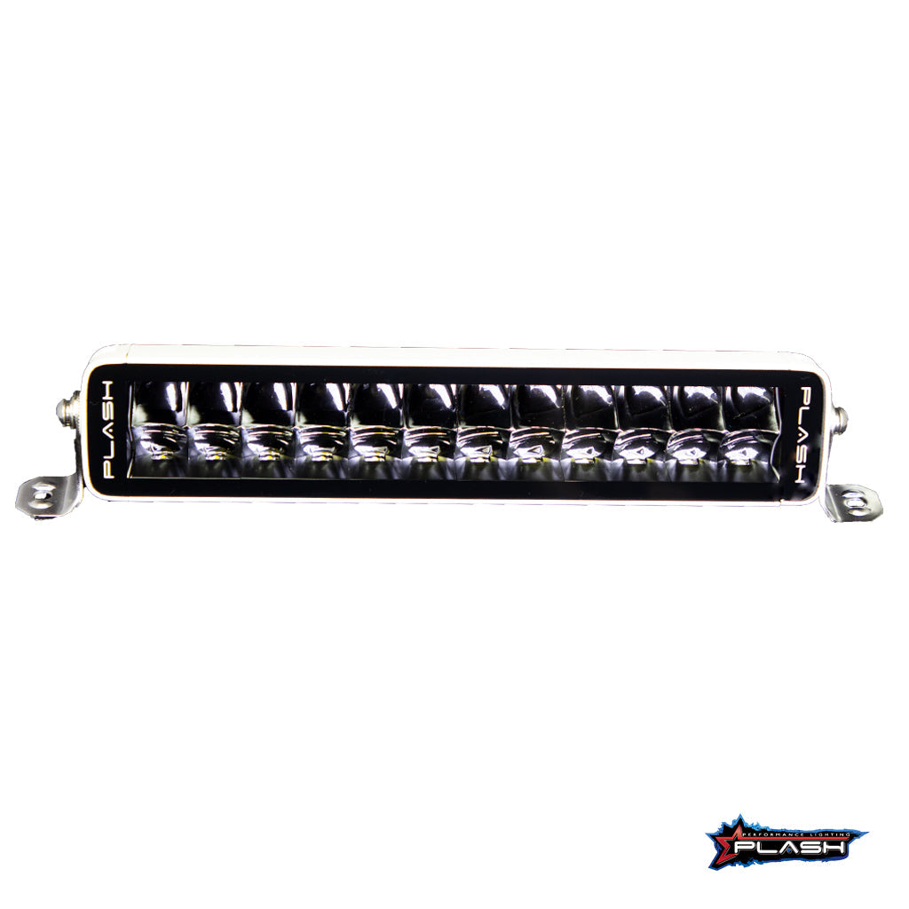 Plash - X2-Series 12" LED Light Bar - 9-32V, 120W, 6000K, Cool White, IP67
