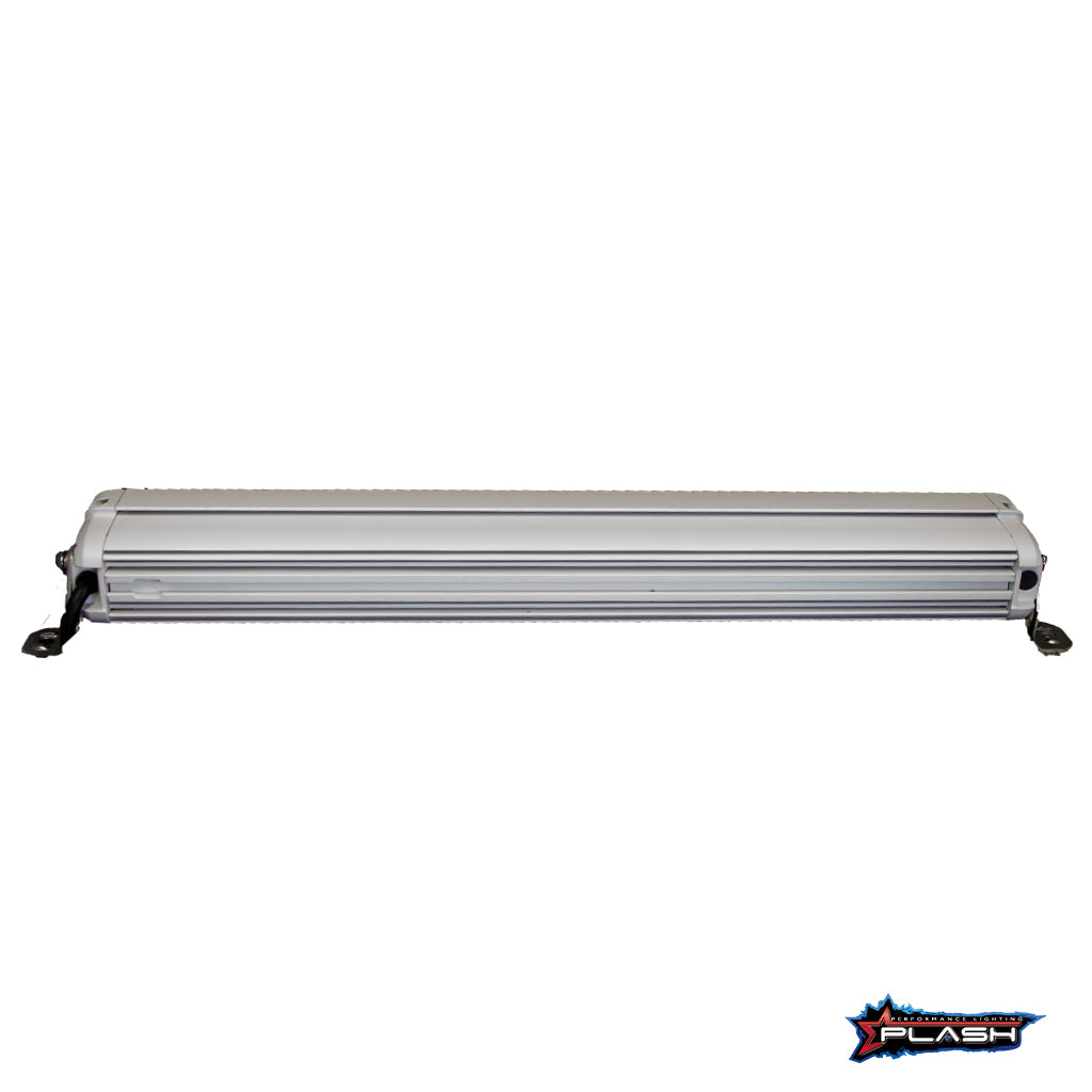 Plash - X2-Series 20" LED Light Bar - White, 16,800lm, 9-32V, 200W, IP67, 6000K, Cool White (X2-20-WHT)