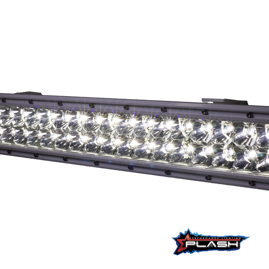 Plash - XX-Series 20" LED Light Bar - Black, 5W, 6000K, Cool White, 9-36V, IP68, 23,600lm (XX-20-5W)