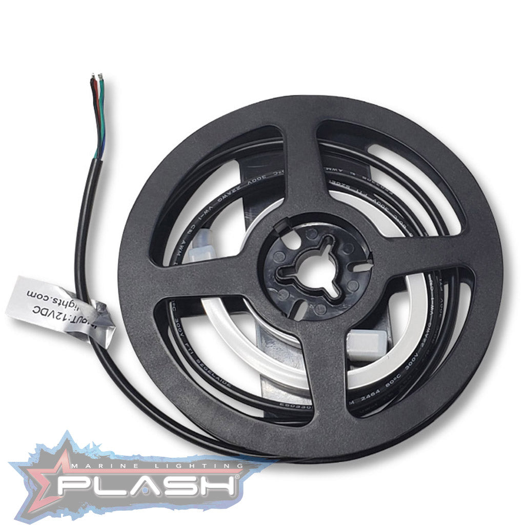 Plash - LED Neon Flex - 12V, RGB, 10 inch, 2.5W, 500lm, 3ft, IP67 (LG08S0612-RGB)