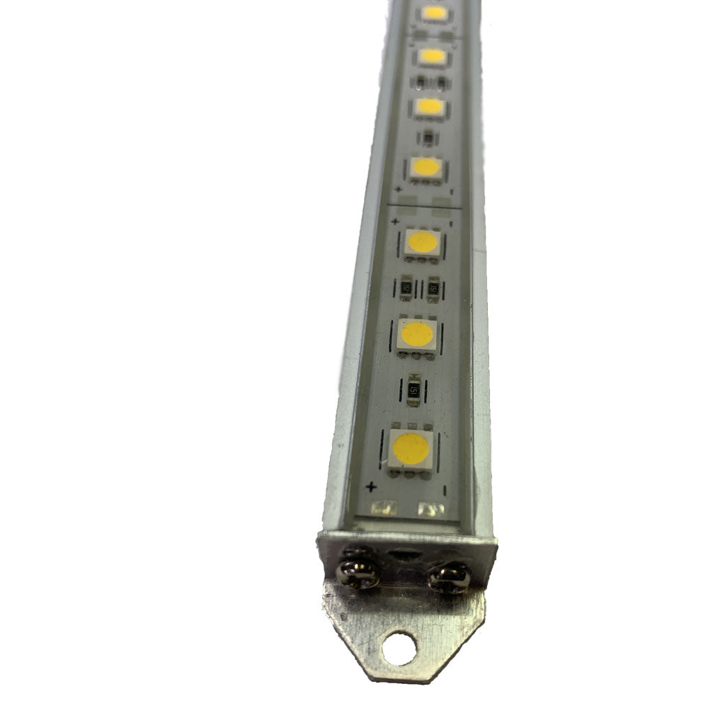 Plash - Linear Waterproof LED Channel Light - Warm White, IP68, 12V, 0.275A, 16inch (RS-WW-16)