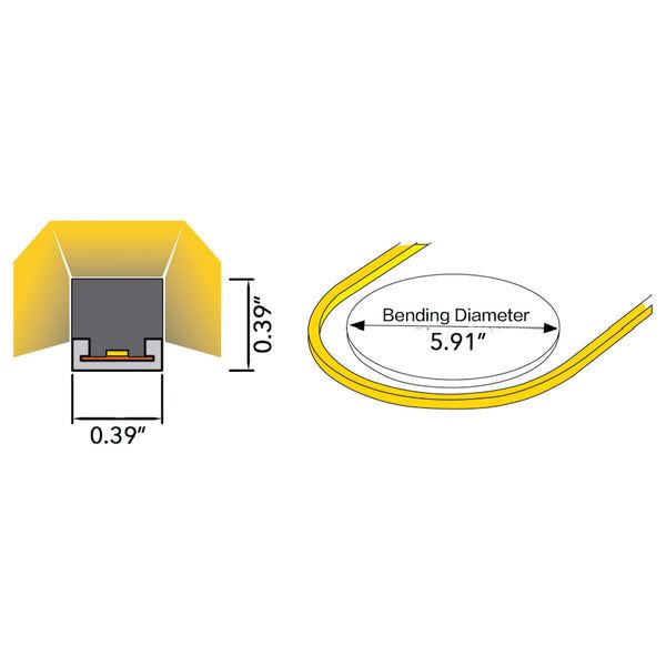 Plash - Orbit Neon Flex - 24V, IP68, 860Lm
