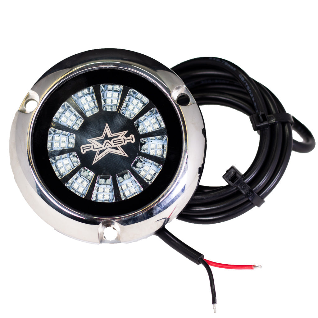 Plash - Underwater Transom Light - Blue/Green, 51.6W, 12V, IP68, 5258lm (PL-UWL-EPIK-B/G)