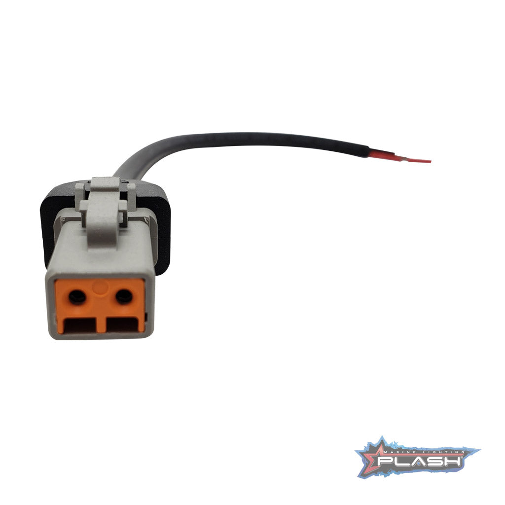 Plash - DTP/ATP Connector - Pigtail Kit, Male/Female, 1ft (WH-DT-CONN-M/F)