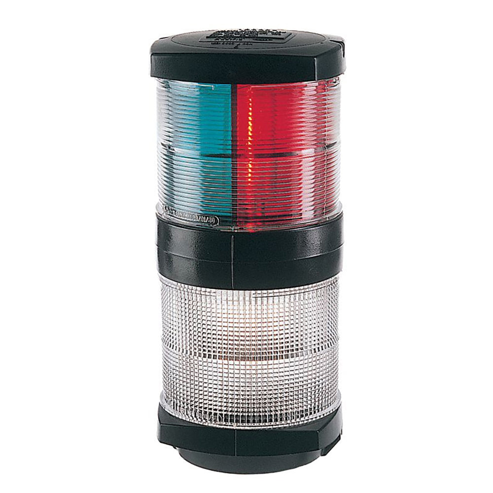 Hella Marine Tri-Color/Anchor Navigation Light, 2NM, 12V, Incandescent, Black Housing, IP55