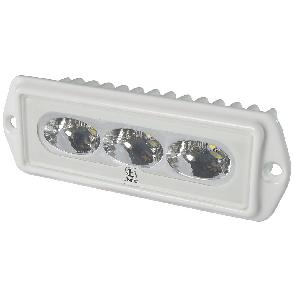 Lumitec CapriLT Flush Mount LED Flood Light, White Light, 1000 Lumens, 10-30V DC, IP67