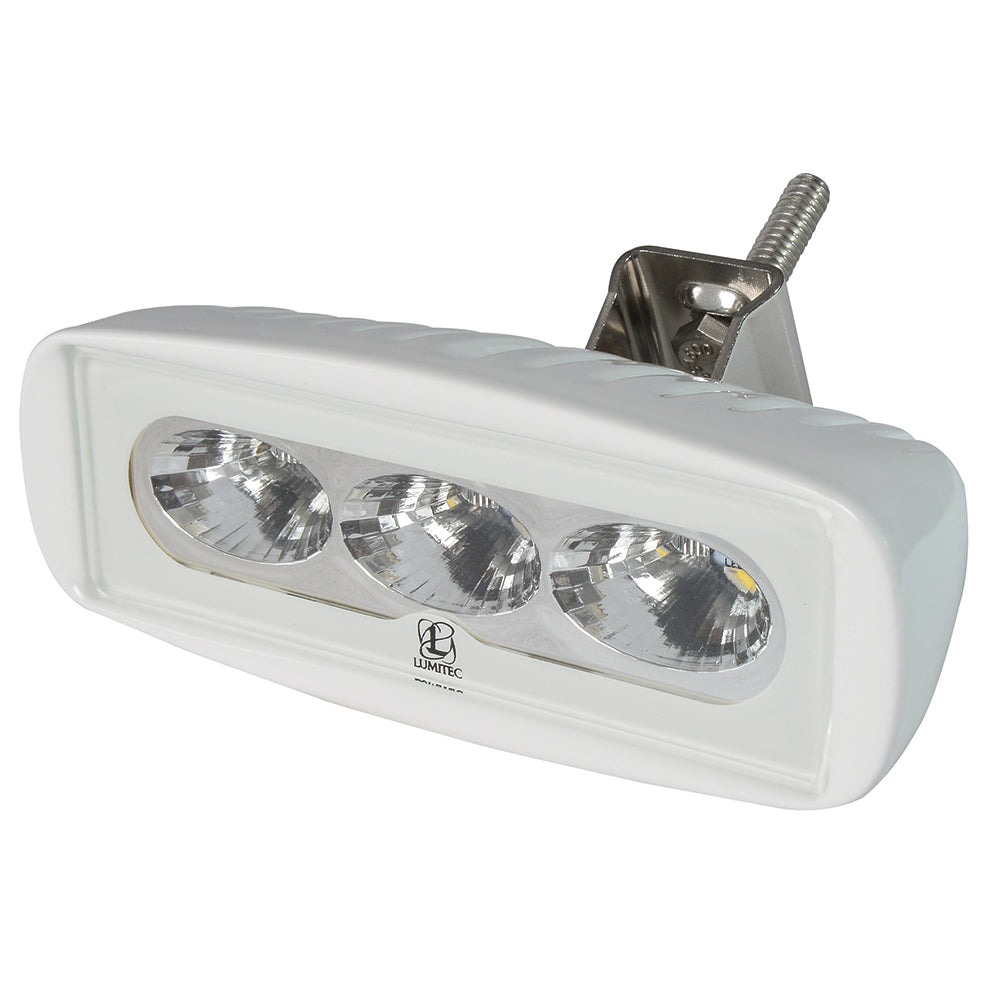 Lumitec CapreraLT Bracket Mount LED Flood Light, 10-30V, IP67, 1000 lm